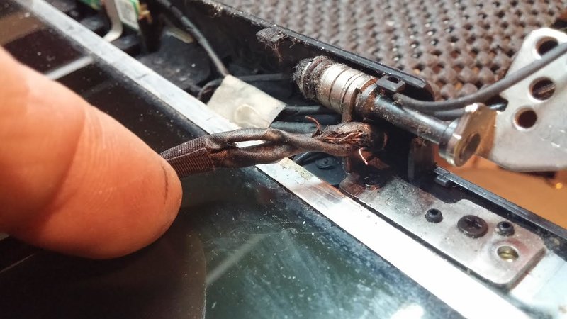 flet kabl ekrana u prekidu